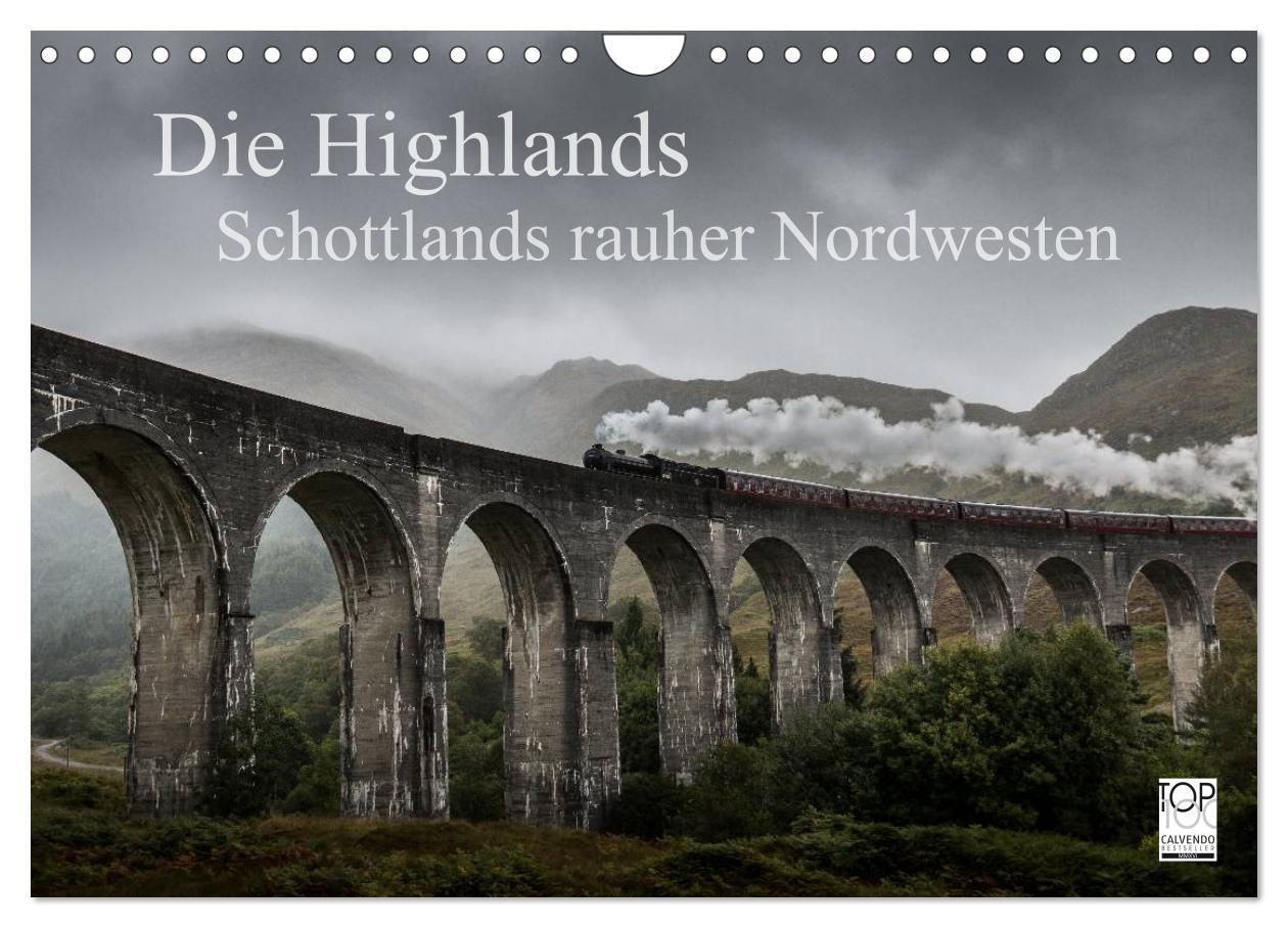Vorderes Coverbild Die Highlands - Schottlands rauher Nordwesten (Wandkalender 2026 DIN A4 quer), CALVENDO Monatskalender