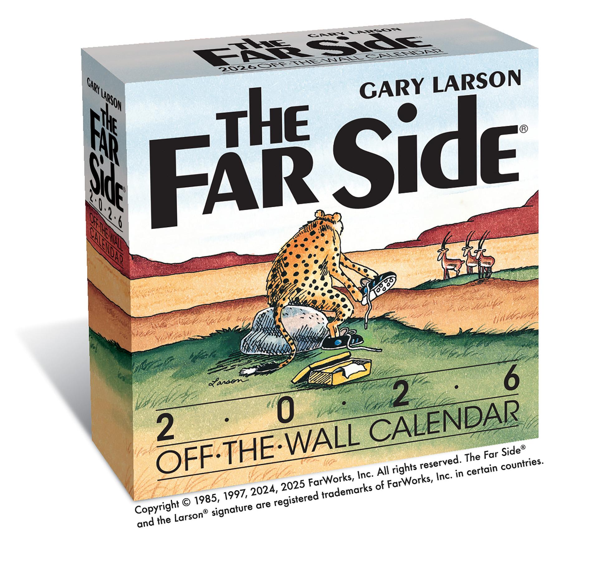 Vorderes Coverbild The Far Side(r) 2026 Off-The-Wall Day-To-Day Calendar