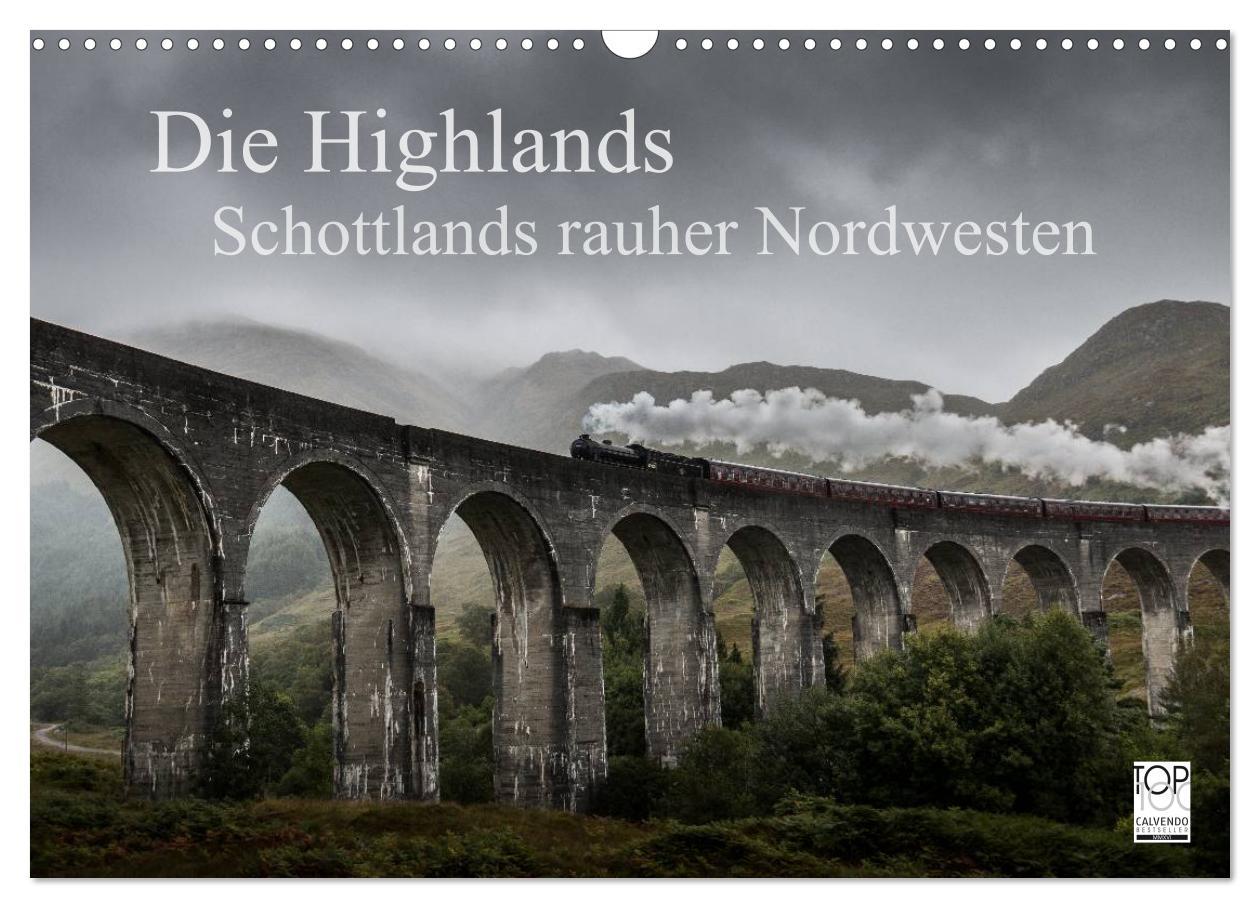 Vorderes Coverbild Die Highlands - Schottlands rauher Nordwesten (Wandkalender 2026 DIN A3 quer), CALVENDO Monatskalender