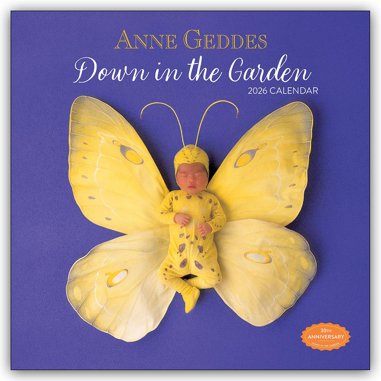 Vorderes Coverbild Anne Geddes 2026 Wall Calendar