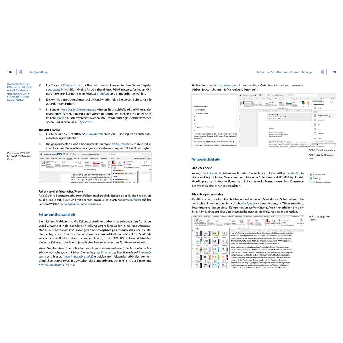 Beispielinhalt (Bild) Word 2024 - Stufe 1: Grundlagen