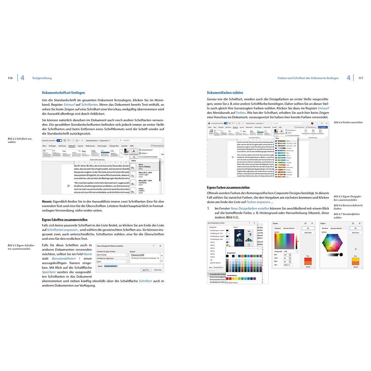 Beispielinhalt (Bild) Word 2024 - Stufe 1: Grundlagen