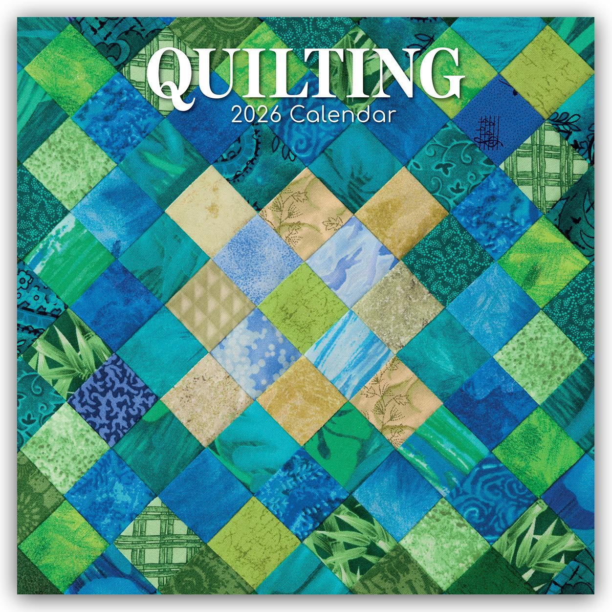 Vorderes Coverbild Quilting - Quilten 2026 - 16-Monatskalender