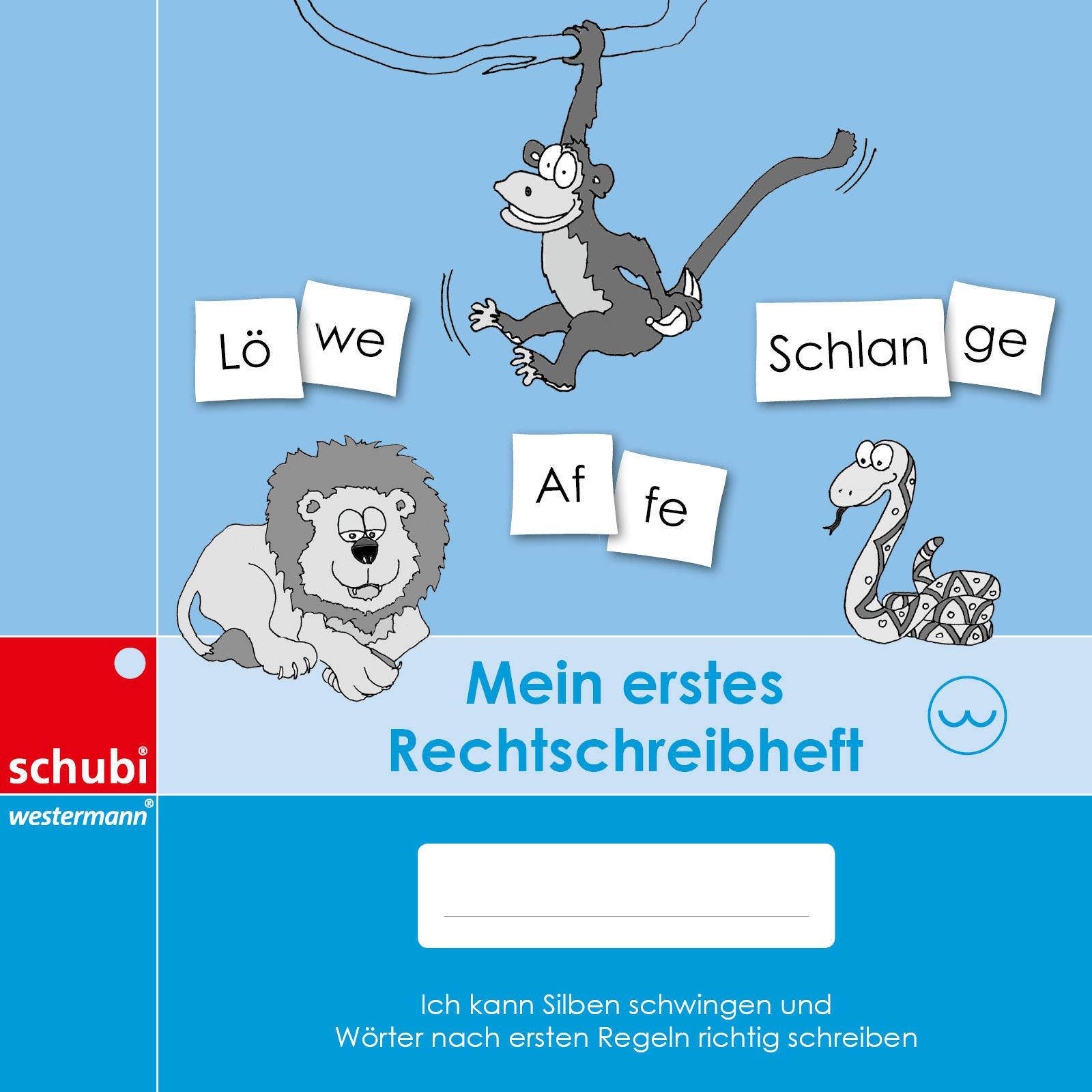 Vorderes Coverbild Mein 1. Rechtschreibheft