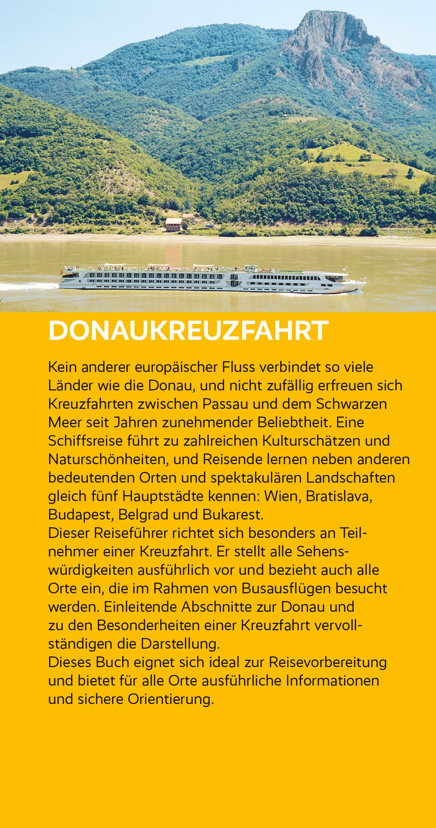 Beispielinhalt (Bild) TRESCHER Reiseführer Kreuzfahrten Donau