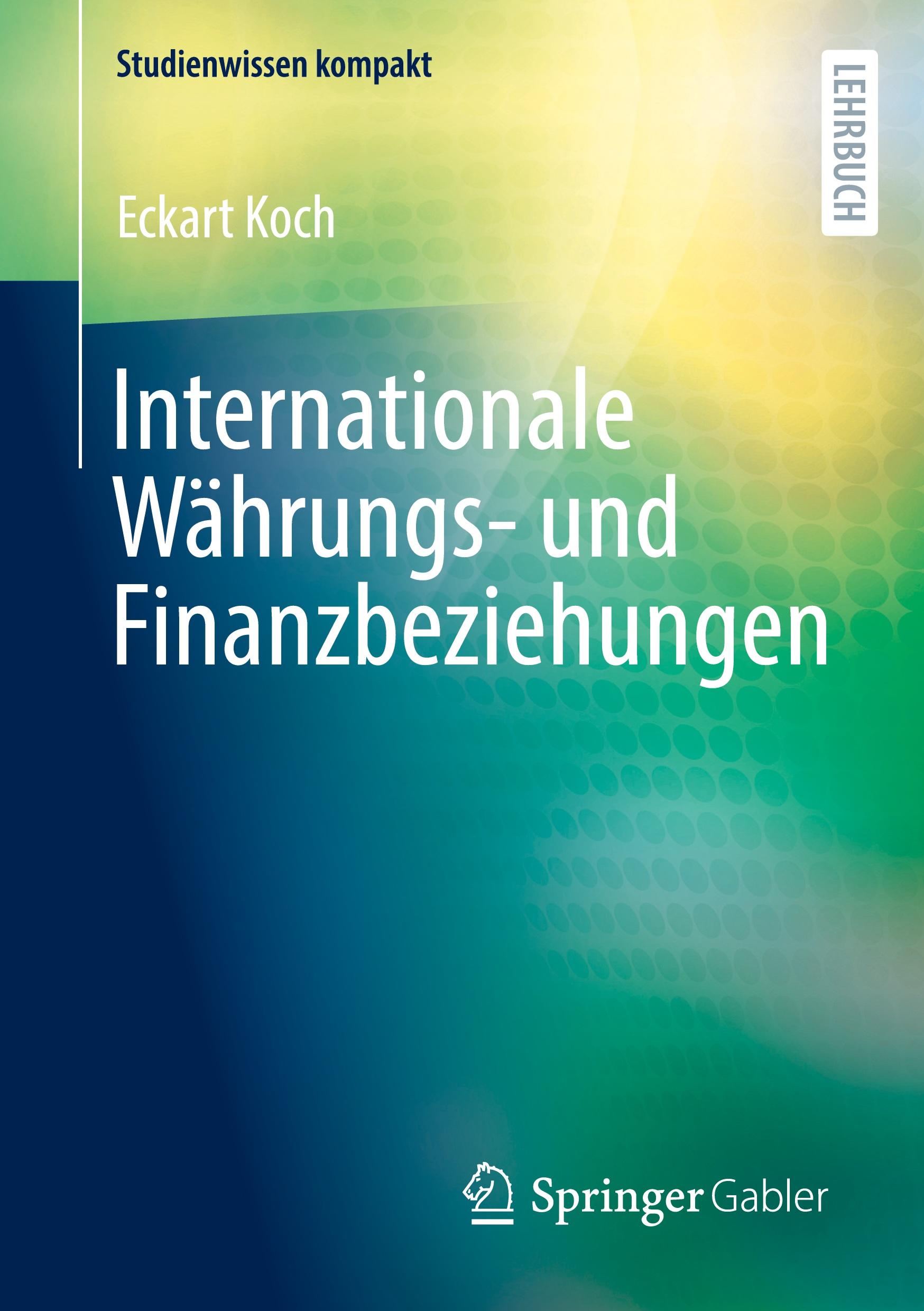 Vorderes Coverbild Internationale Währungs- und Finanzbeziehungen