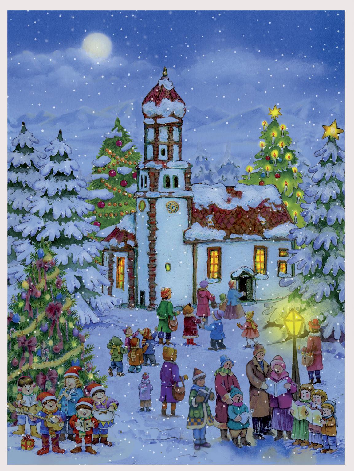 Vorderes Coverbild Adventskalender "Weihnachtskapelle"