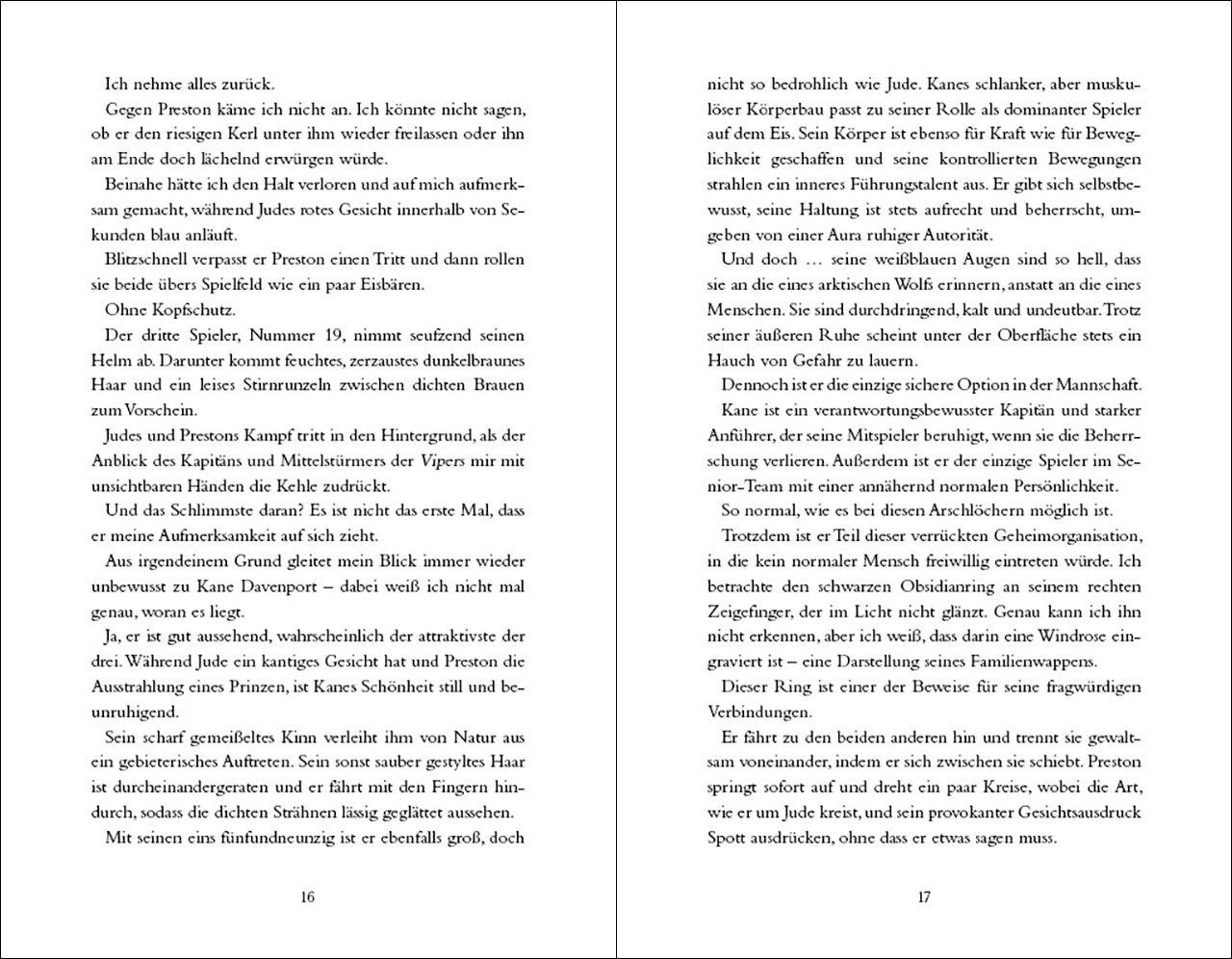 Beispielinhalt (Bild) Beautiful Venom (Vipers, Band 1)