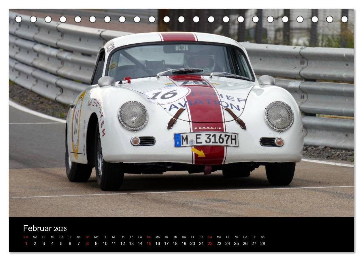 Beispielinhalt (Bild) Sachsenring Classic (Tischkalender 2026 DIN A5 quer), CALVENDO Monatskalender