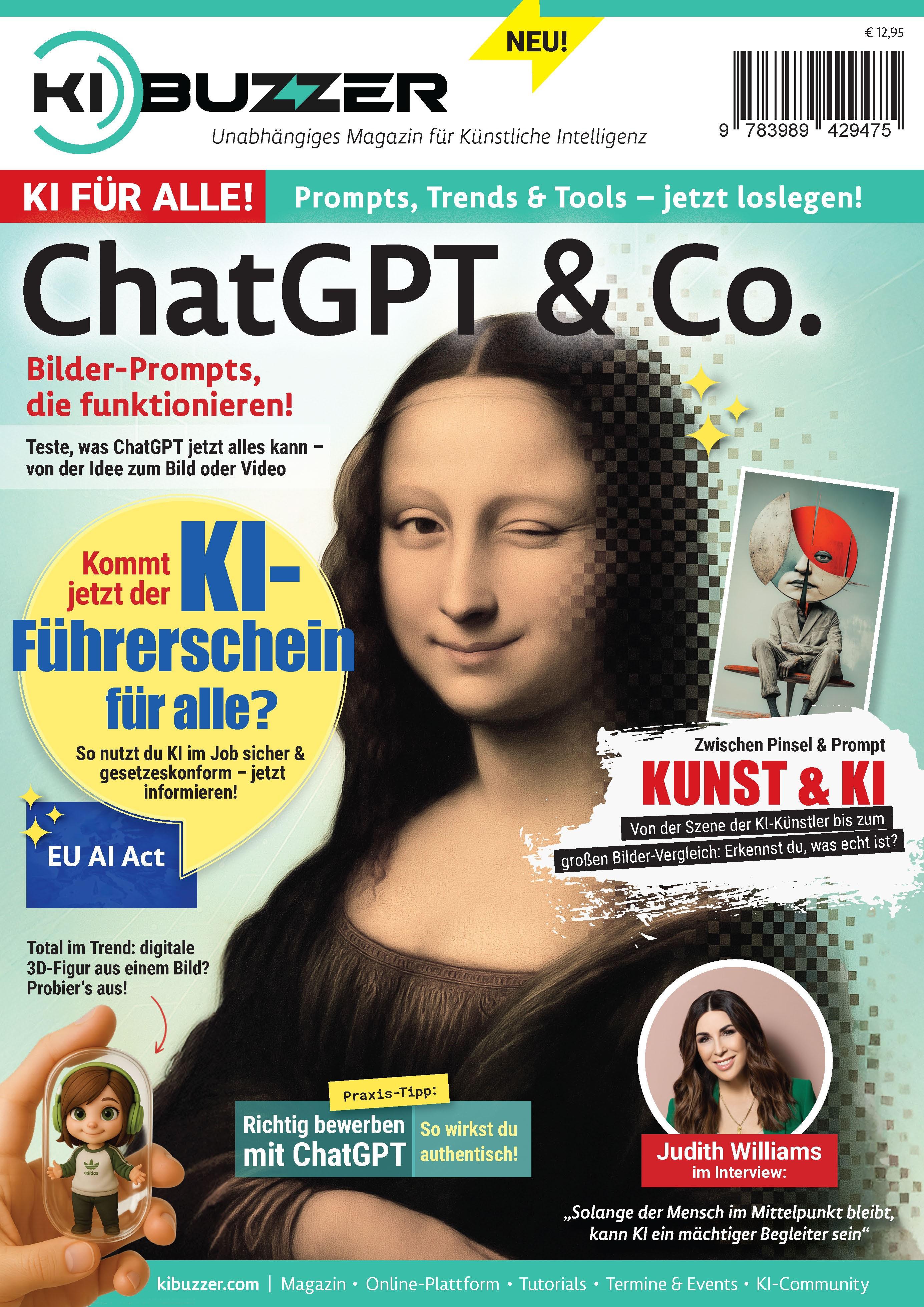 Vorderes Coverbild KI Buzzer ChatGPT