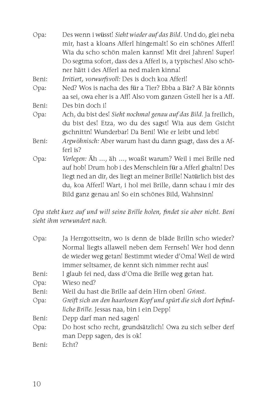 Beispielinhalt (Bild) A scheene Bescherung