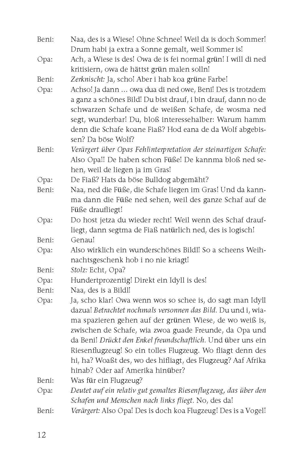 Beispielinhalt (Bild) A scheene Bescherung