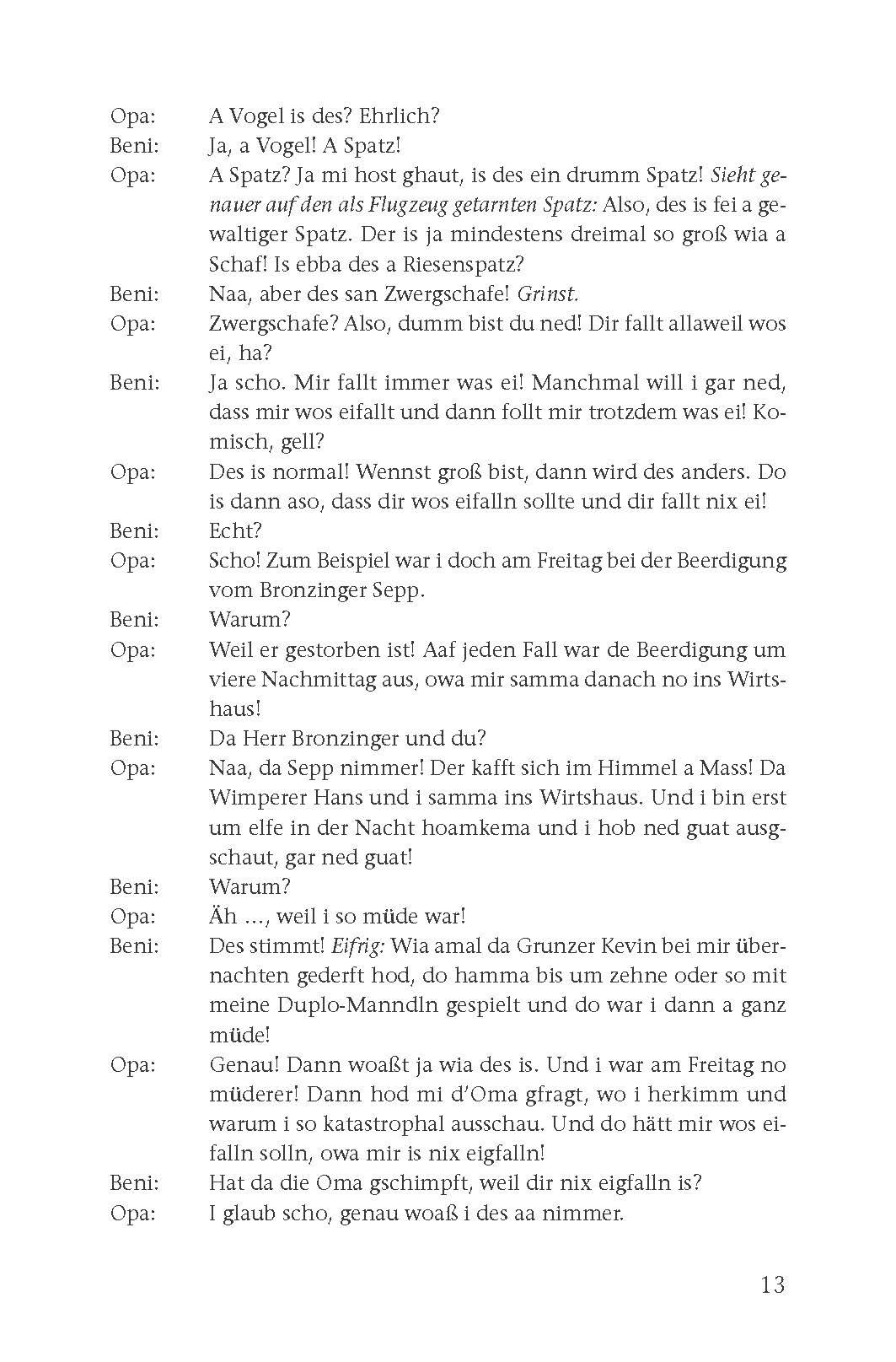 Beispielinhalt (Bild) A scheene Bescherung