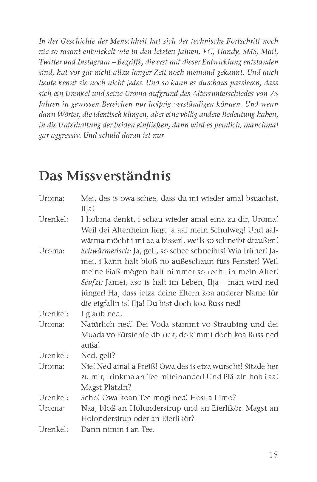 Beispielinhalt (Bild) A scheene Bescherung