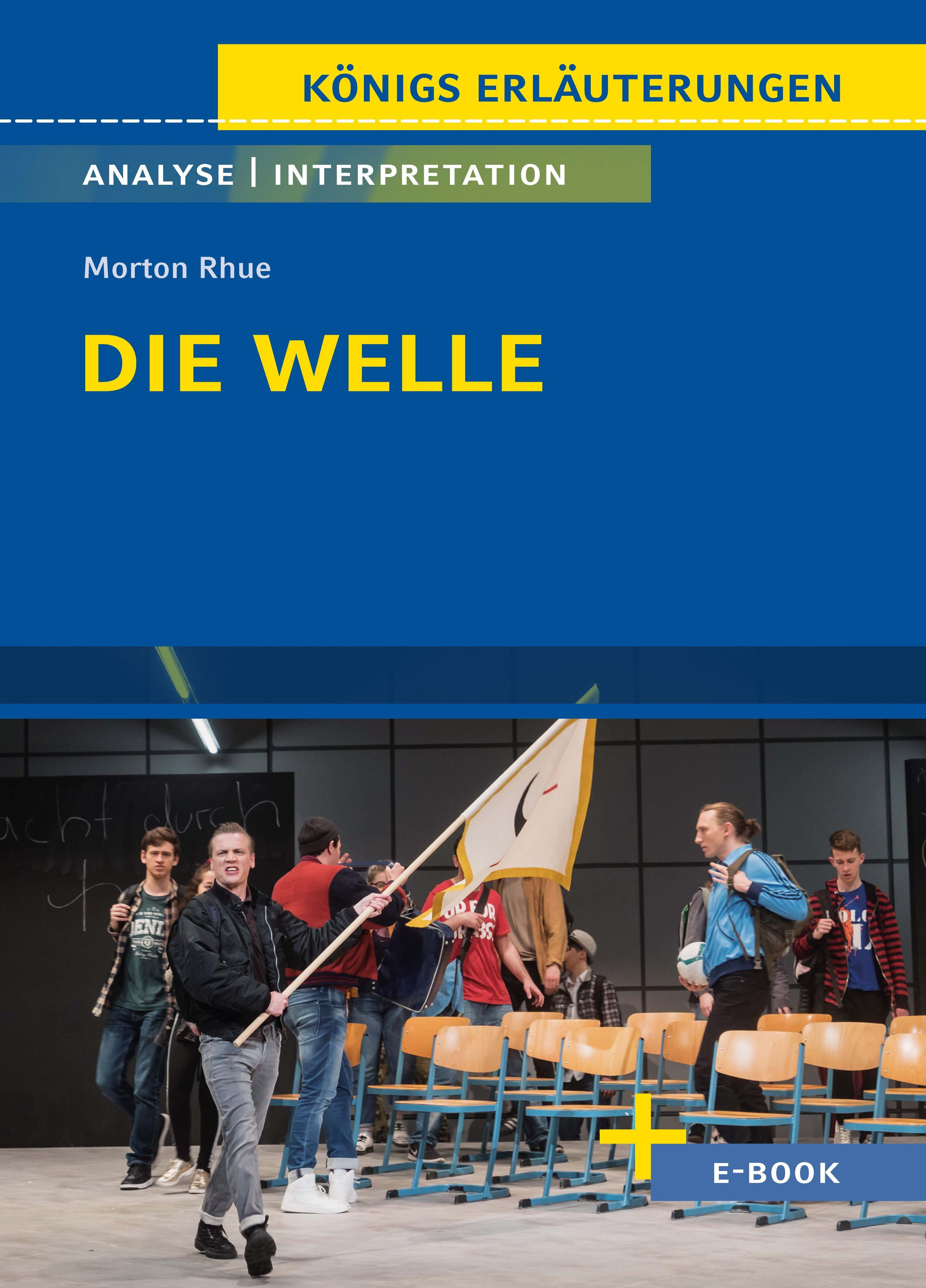 Vorderes Coverbild Die Welle - Textanalyse und Interpretation