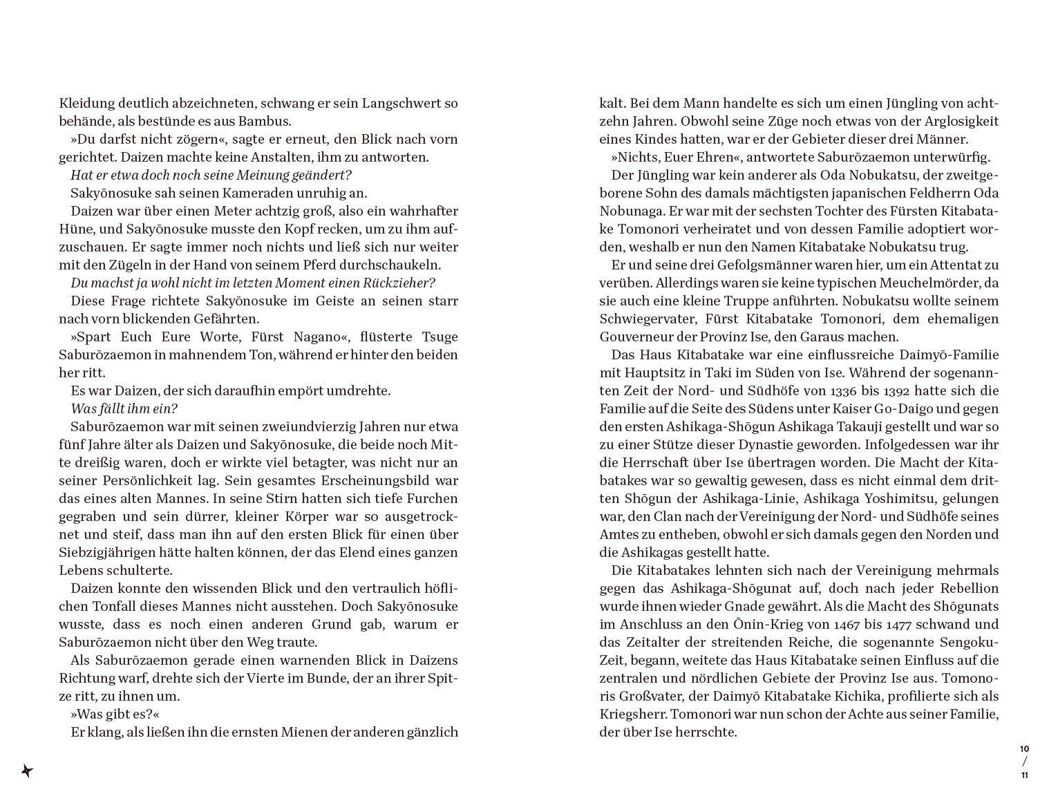 Beispielinhalt (Bild) Land der Ninja