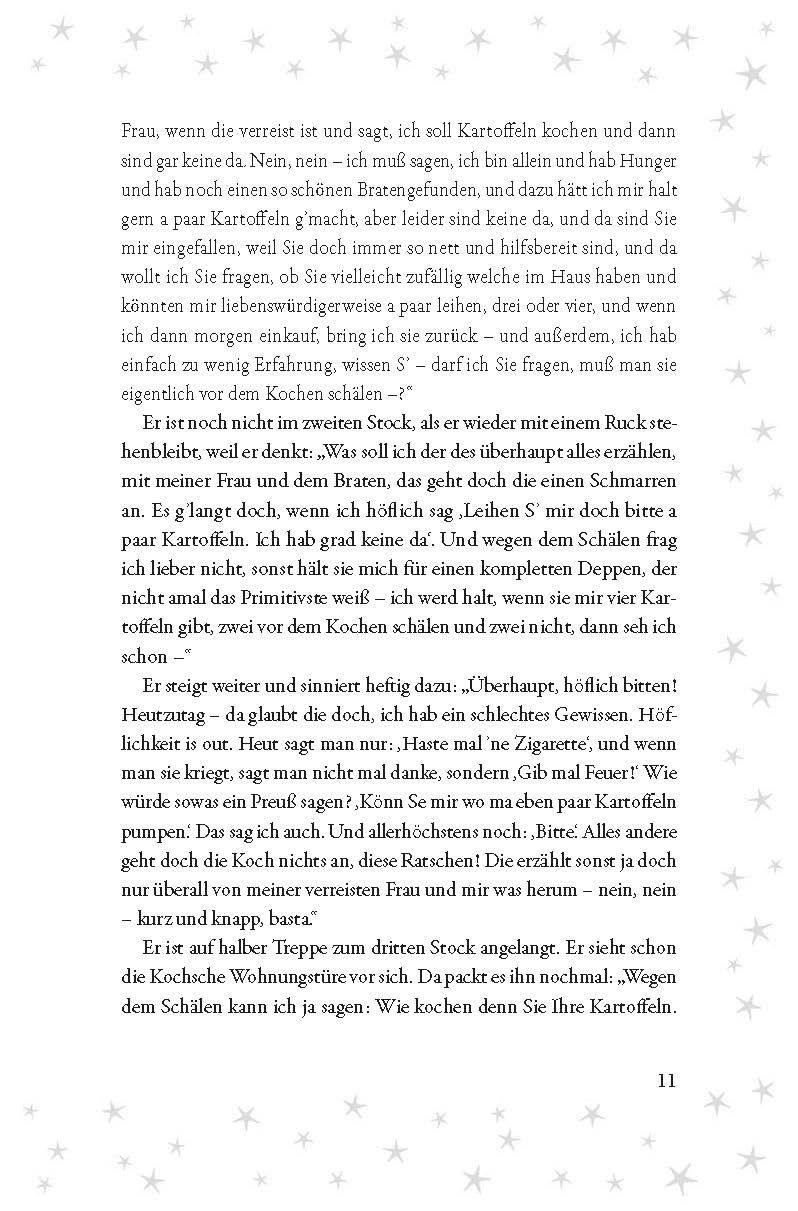 Beispielinhalt (Bild) Das Nachtkastlbuch