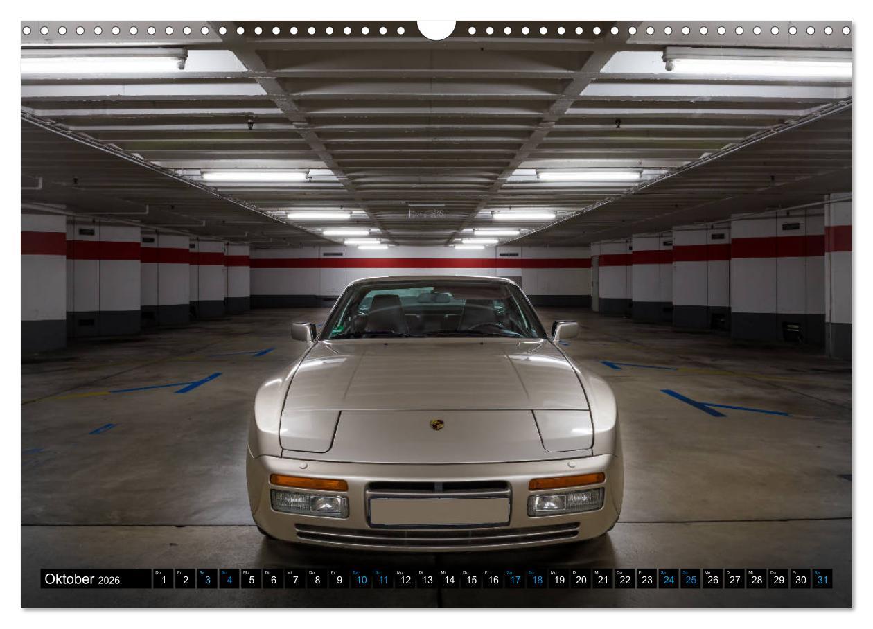 Beispielinhalt (Bild) Porsche 944 S2 (Wandkalender 2026 DIN A3 quer), CALVENDO Monatskalender
