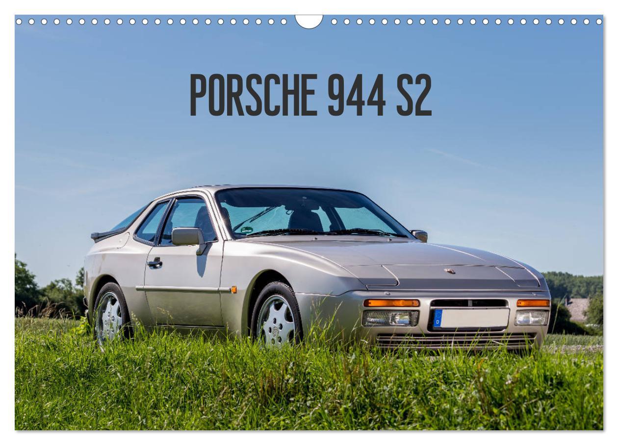 Vorderes Coverbild Porsche 944 S2 (Wandkalender 2026 DIN A3 quer), CALVENDO Monatskalender