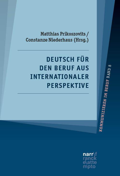 Vorderes Coverbild Deutsch für den Beruf aus internationaler Perspektive