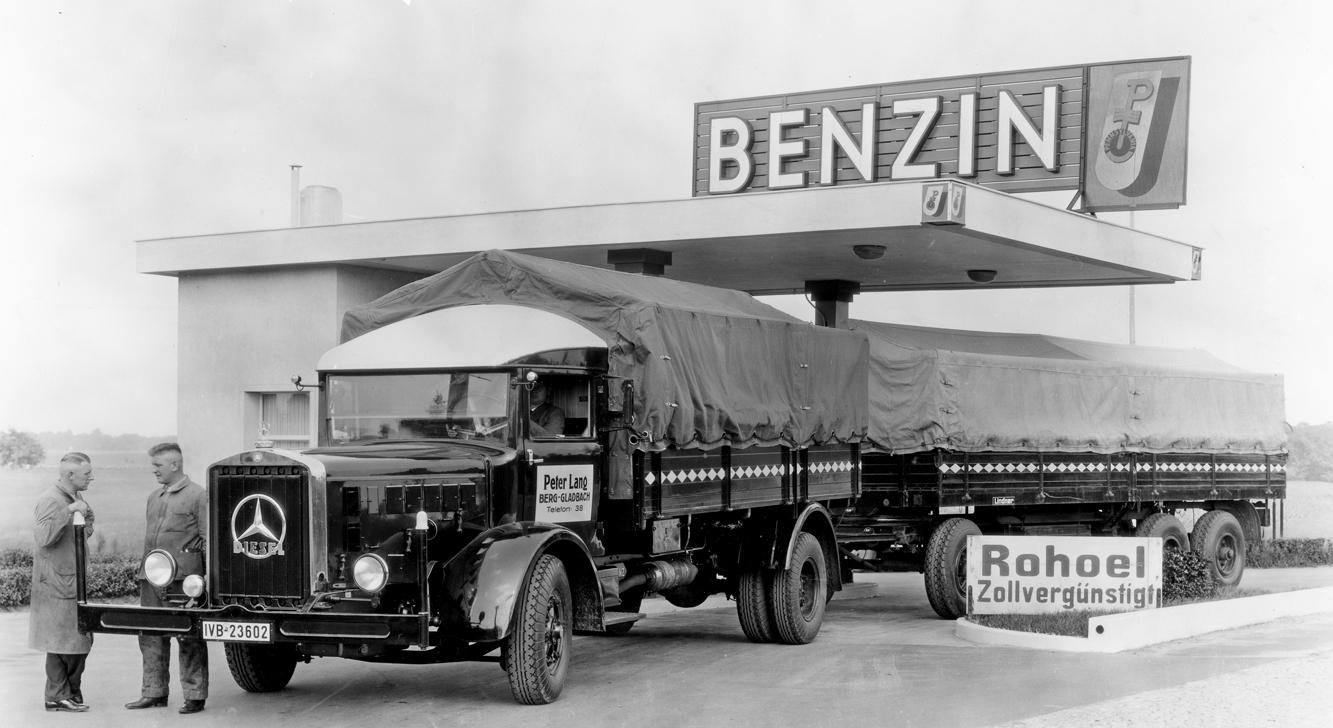 Beispielinhalt (Bild) Die schweren Lastwagen von Mercedes-Benz bis 1945