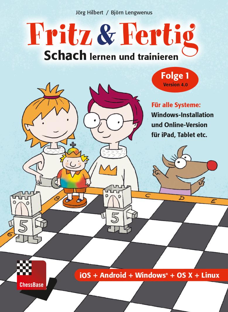 Vorderes Coverbild Fritz & Fertig! Folge 1 - Schach lernen und trainieren