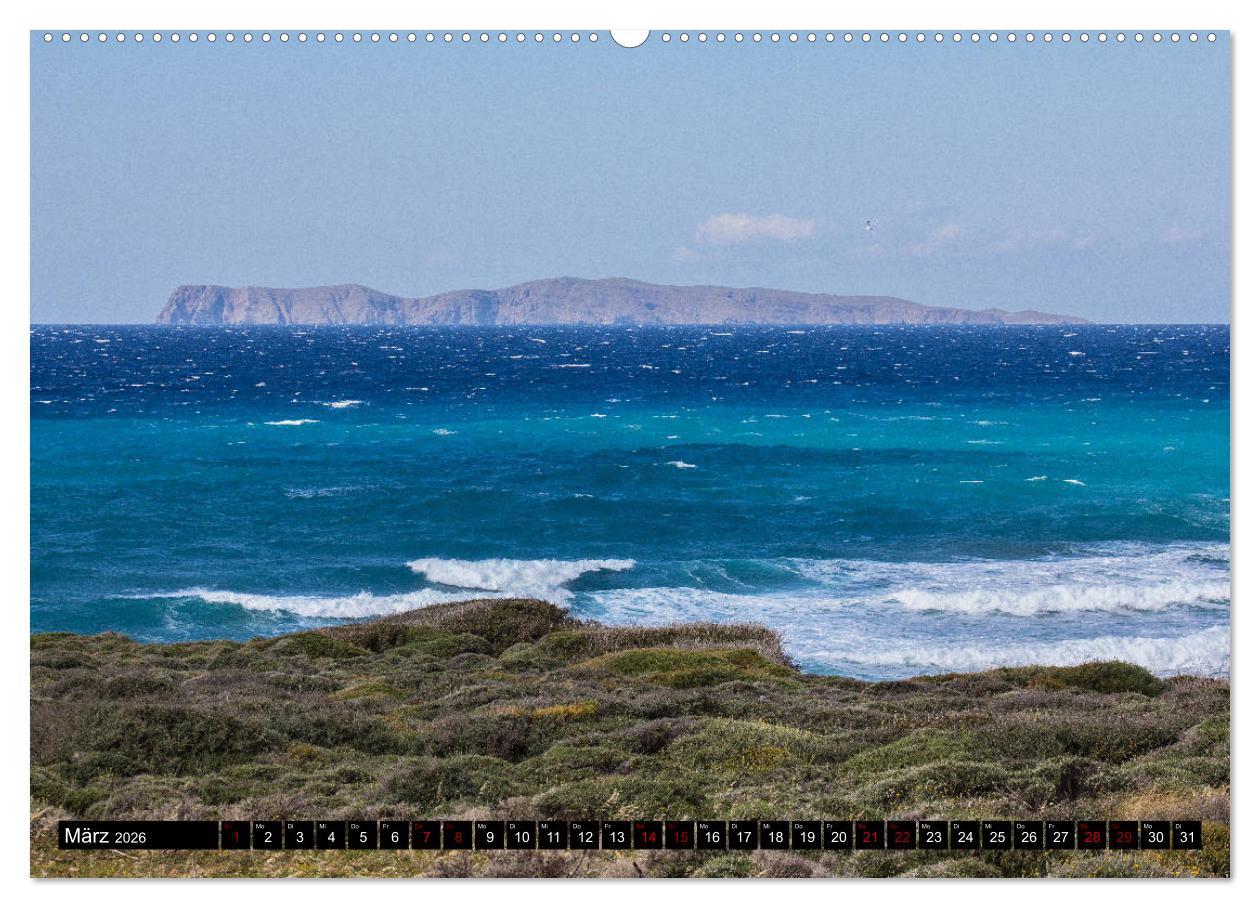 Beispielinhalt (Bild) Ostkreta - Zwischen Sitia und Ierapetra (hochwertiger Premium Wandkalender 2026 DIN A2 quer), Kunstdruck in Hochglanz
