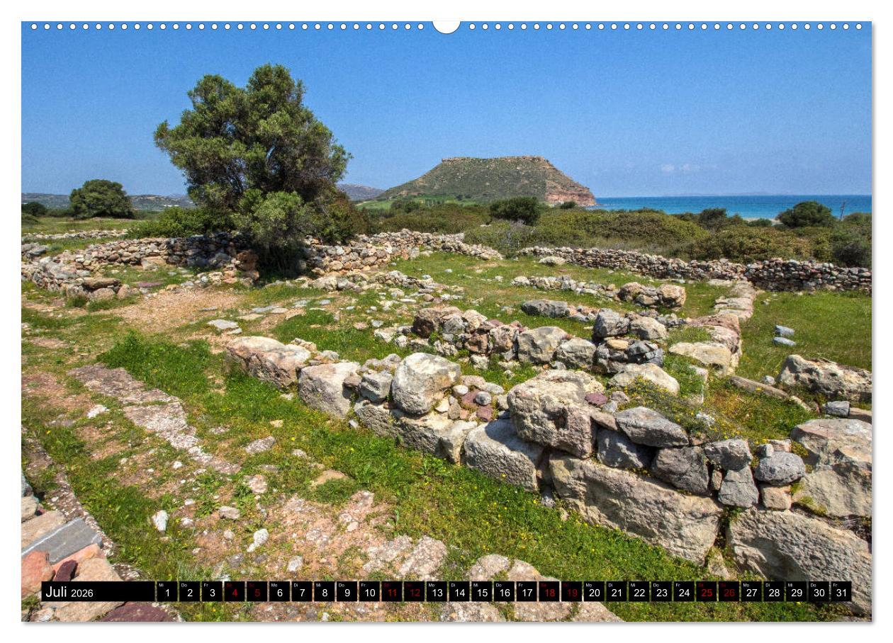 Beispielinhalt (Bild) Ostkreta - Zwischen Sitia und Ierapetra (hochwertiger Premium Wandkalender 2026 DIN A2 quer), Kunstdruck in Hochglanz