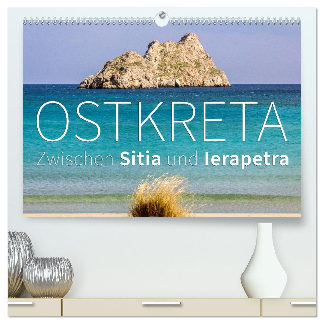 Vorderes Coverbild Ostkreta - Zwischen Sitia und Ierapetra (hochwertiger Premium Wandkalender 2026 DIN A2 quer), Kunstdruck in Hochglanz