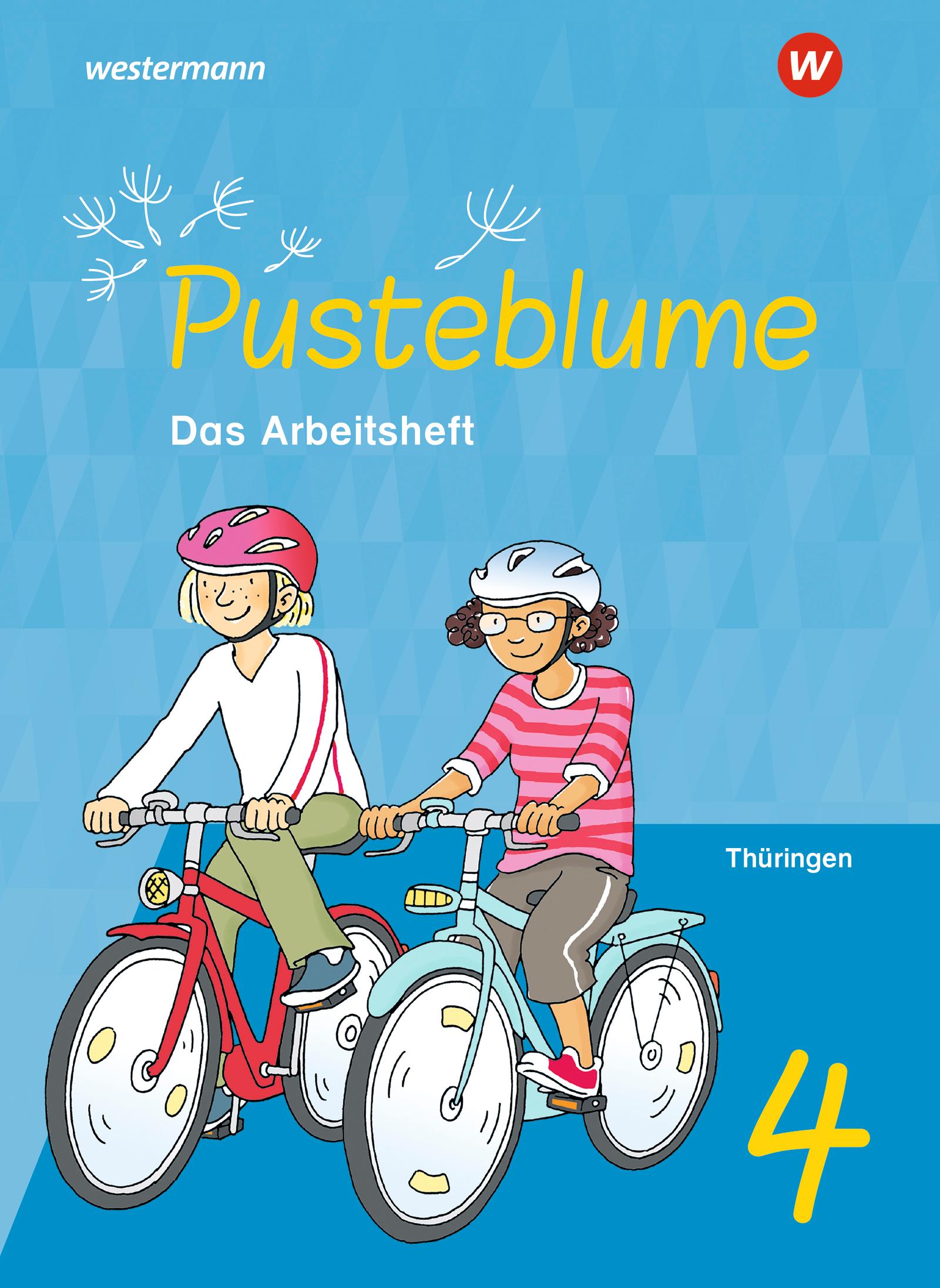 Vorderes Coverbild Pusteblume. Sachunterricht 4. Arbeitsheft. Für Thüringen