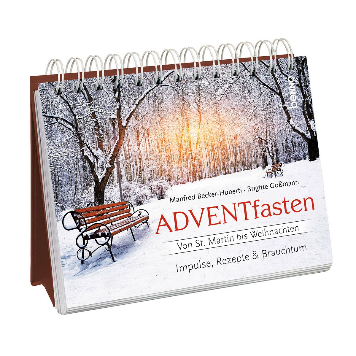 Vorderes Coverbild ADVENTfasten. Von St. Martin bis Weihnachten