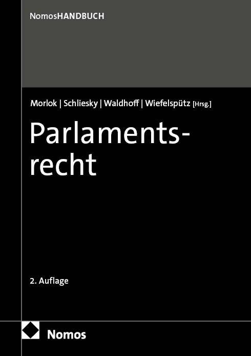 Vorderes Coverbild Parlamentsrecht