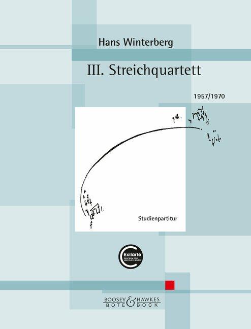 Vorderes Coverbild III. Streichquartett