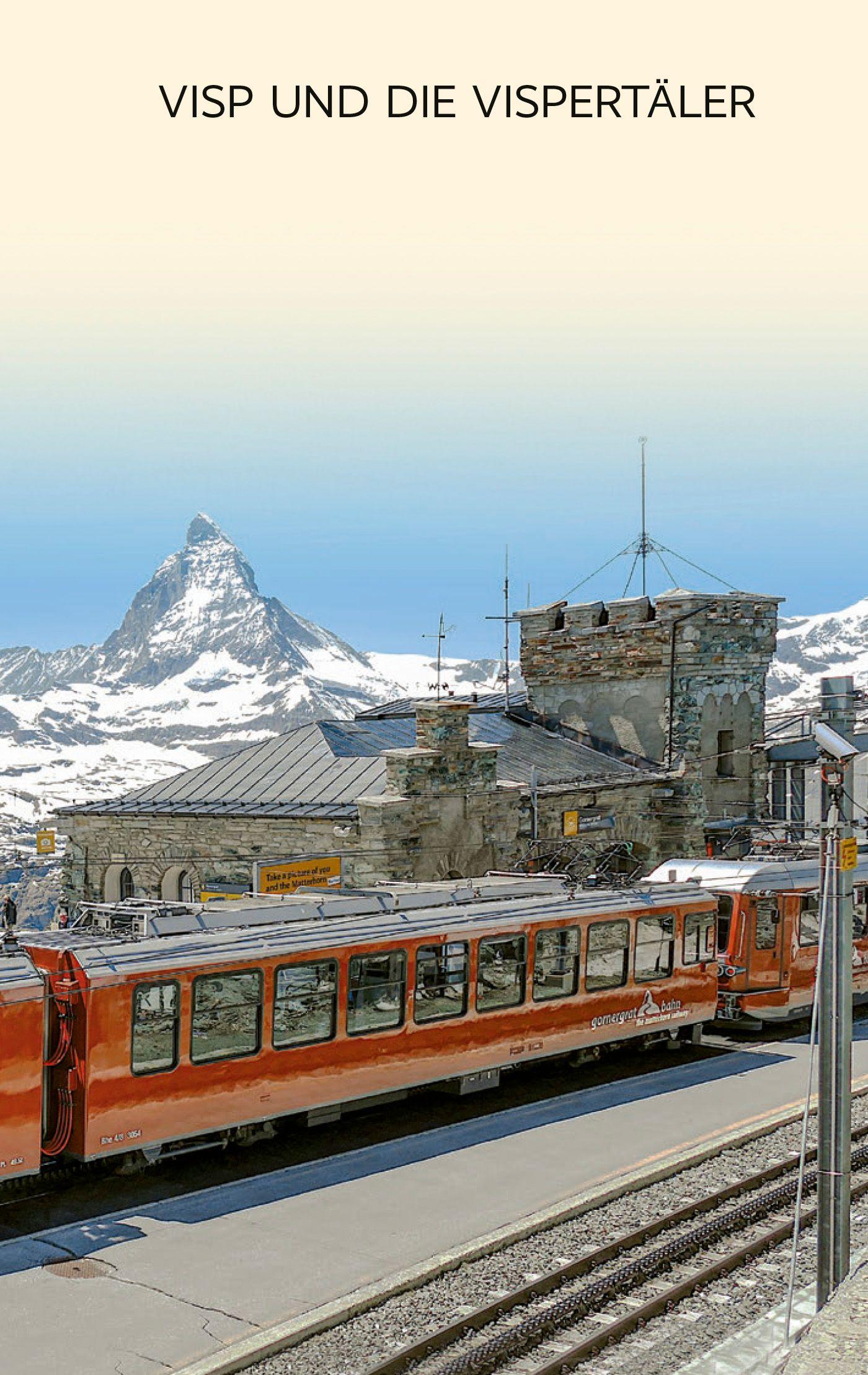 Beispielinhalt (Bild) TRESCHER Reiseführer Wallis