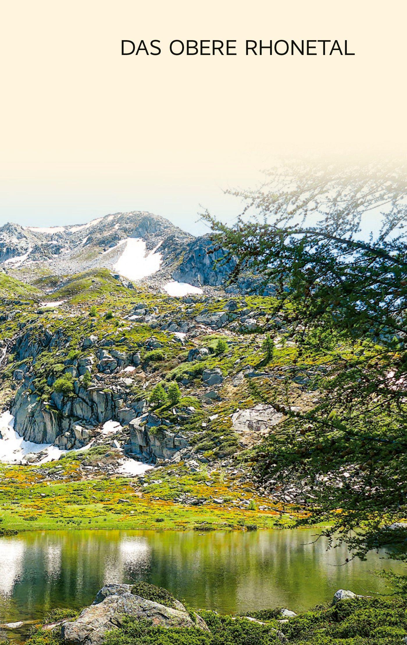 Beispielinhalt (Bild) TRESCHER Reiseführer Wallis