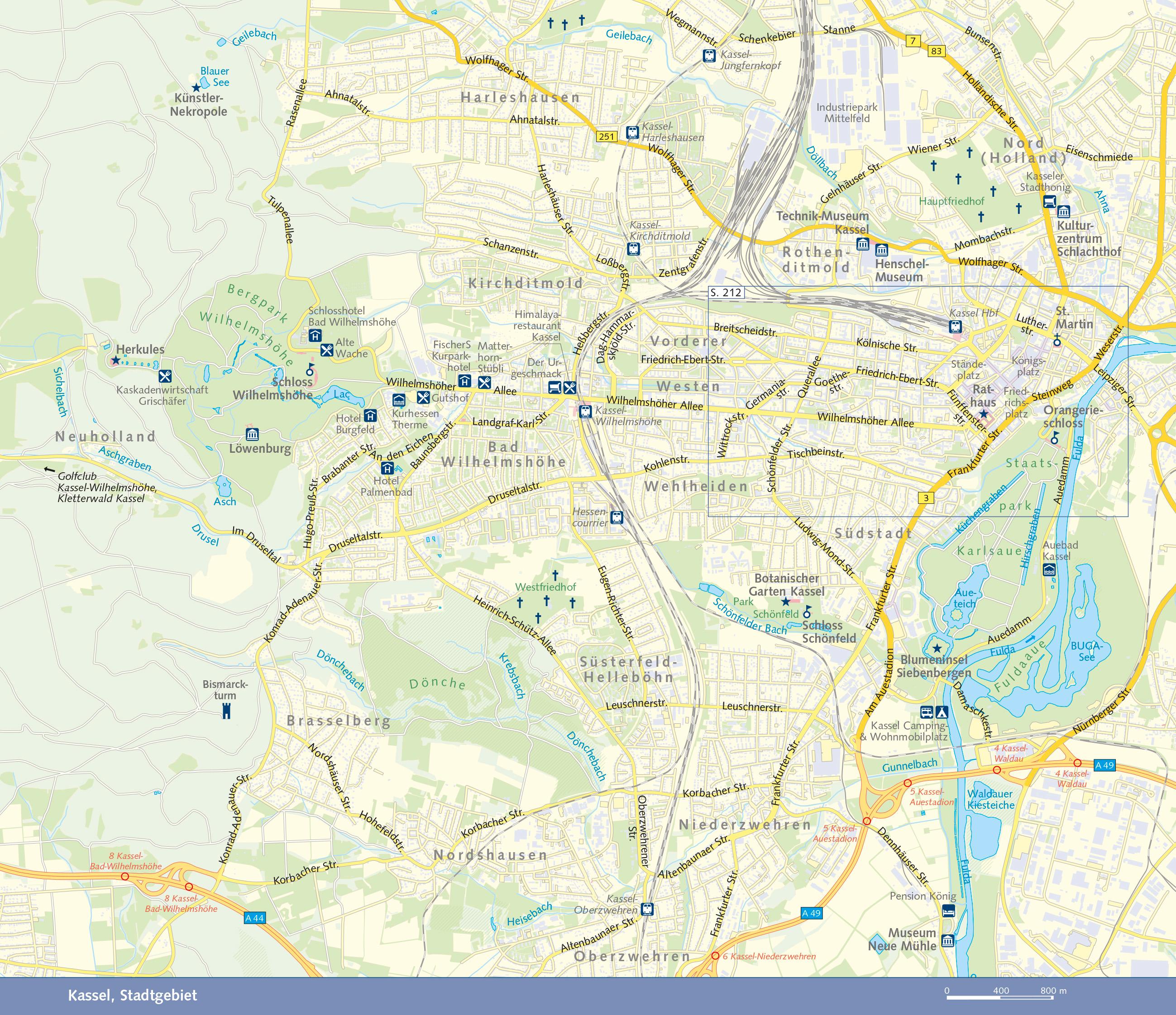 Beispielinhalt (Bild) TRESCHER Reiseführer Nordhessen