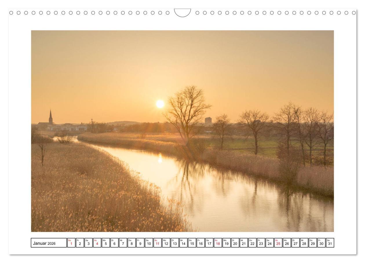 Beispielinhalt (Bild) Buxtehuder Porträts (Wandkalender 2026 DIN A3 quer), CALVENDO Monatskalender