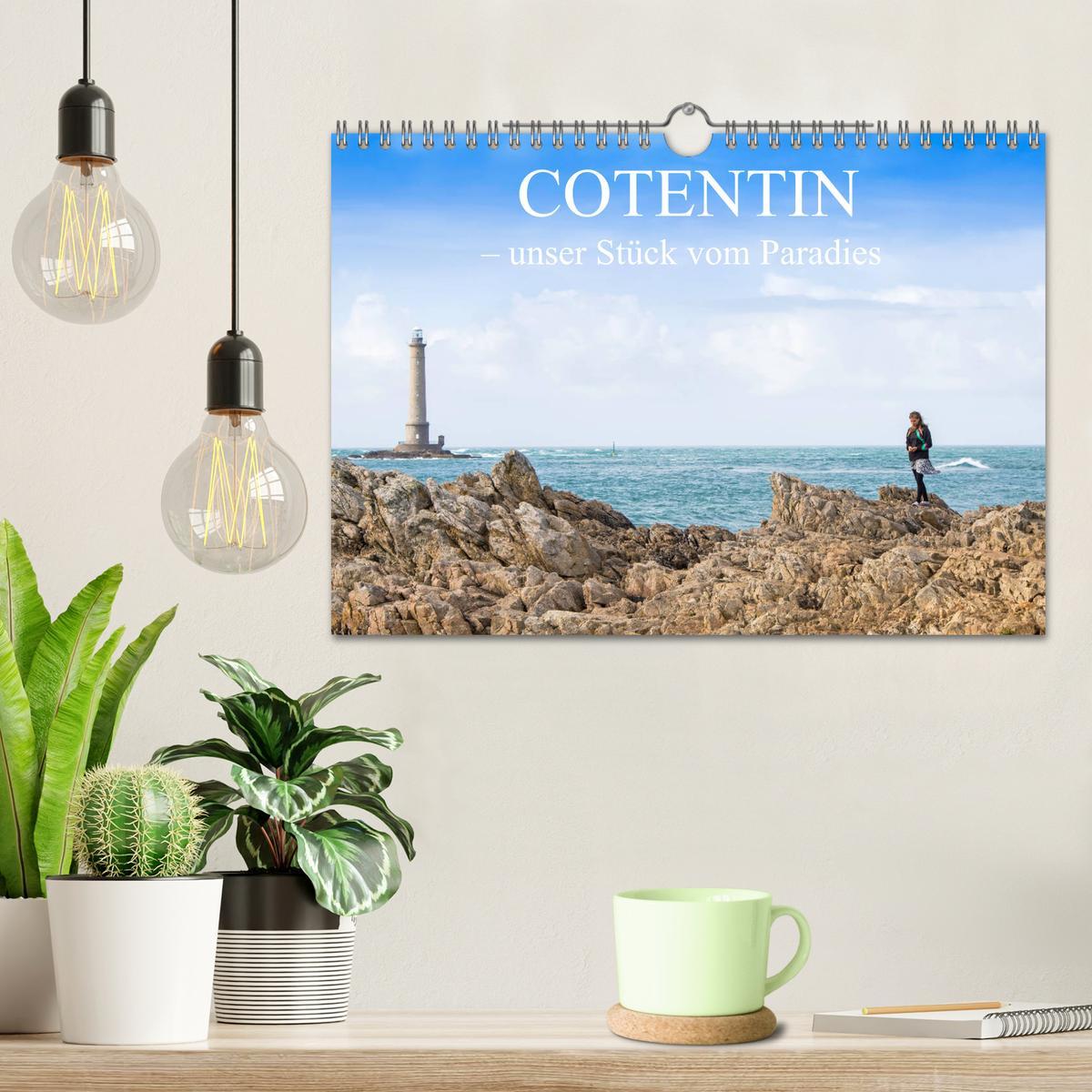Beispielinhalt (Bild) Cotentin - unser Stück vom Paradies (Wandkalender 2026 DIN A4 quer), CALVENDO Monatskalender