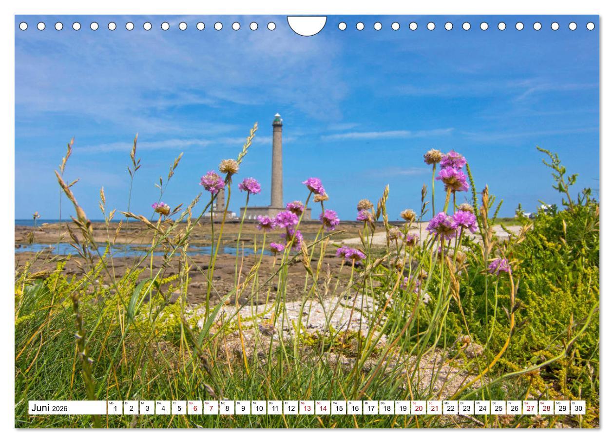 Beispielinhalt (Bild) Cotentin - unser Stück vom Paradies (Wandkalender 2026 DIN A4 quer), CALVENDO Monatskalender