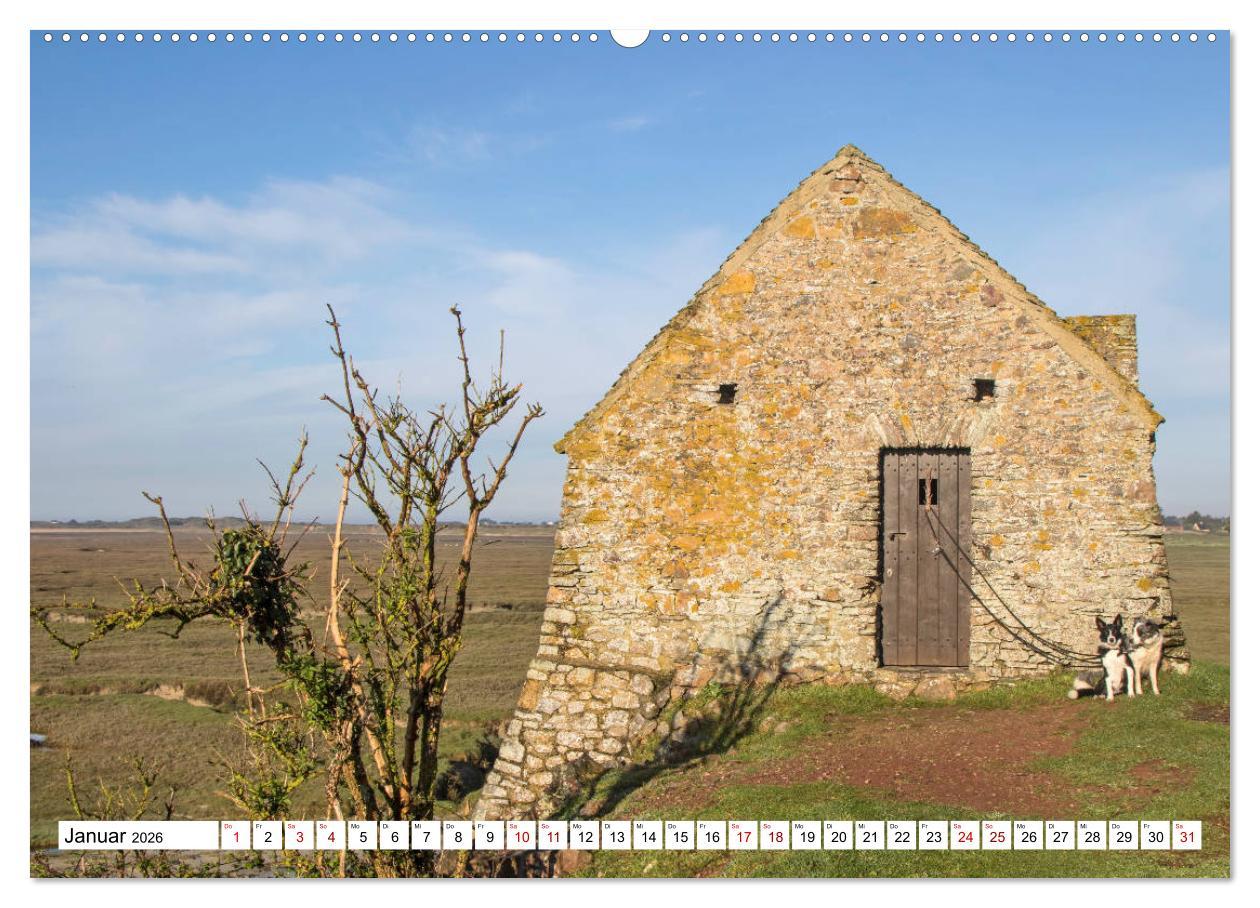 Beispielinhalt (Bild) Cotentin - unser Stück vom Paradies (hochwertiger Premium Wandkalender 2026 DIN A2 quer), Kunstdruck in Hochglanz
