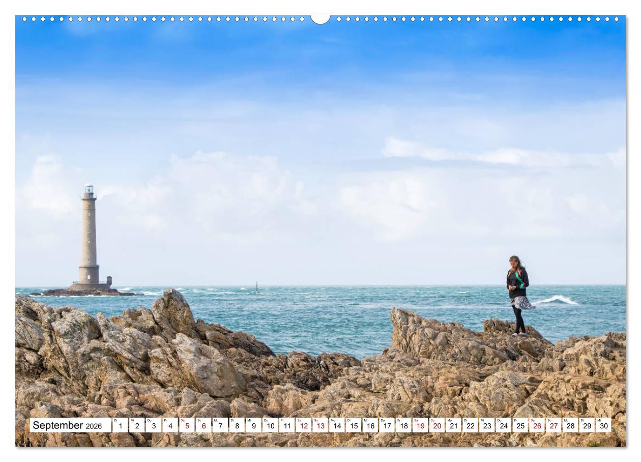 Beispielinhalt (Bild) Cotentin - unser Stück vom Paradies (hochwertiger Premium Wandkalender 2026 DIN A2 quer), Kunstdruck in Hochglanz