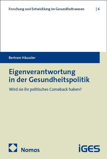 Vorderes Coverbild Eigenverantwortung in der Gesundheitspolitik