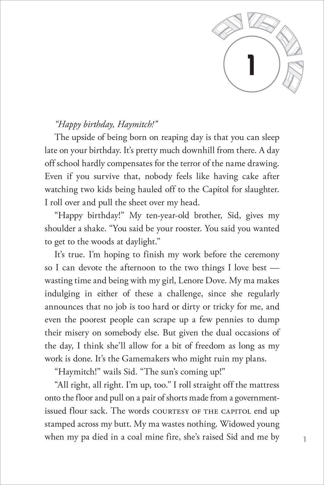 Beispielinhalt (Bild) Sunrise on the Reaping: Collector's Edition (A Hunger Games Novel)