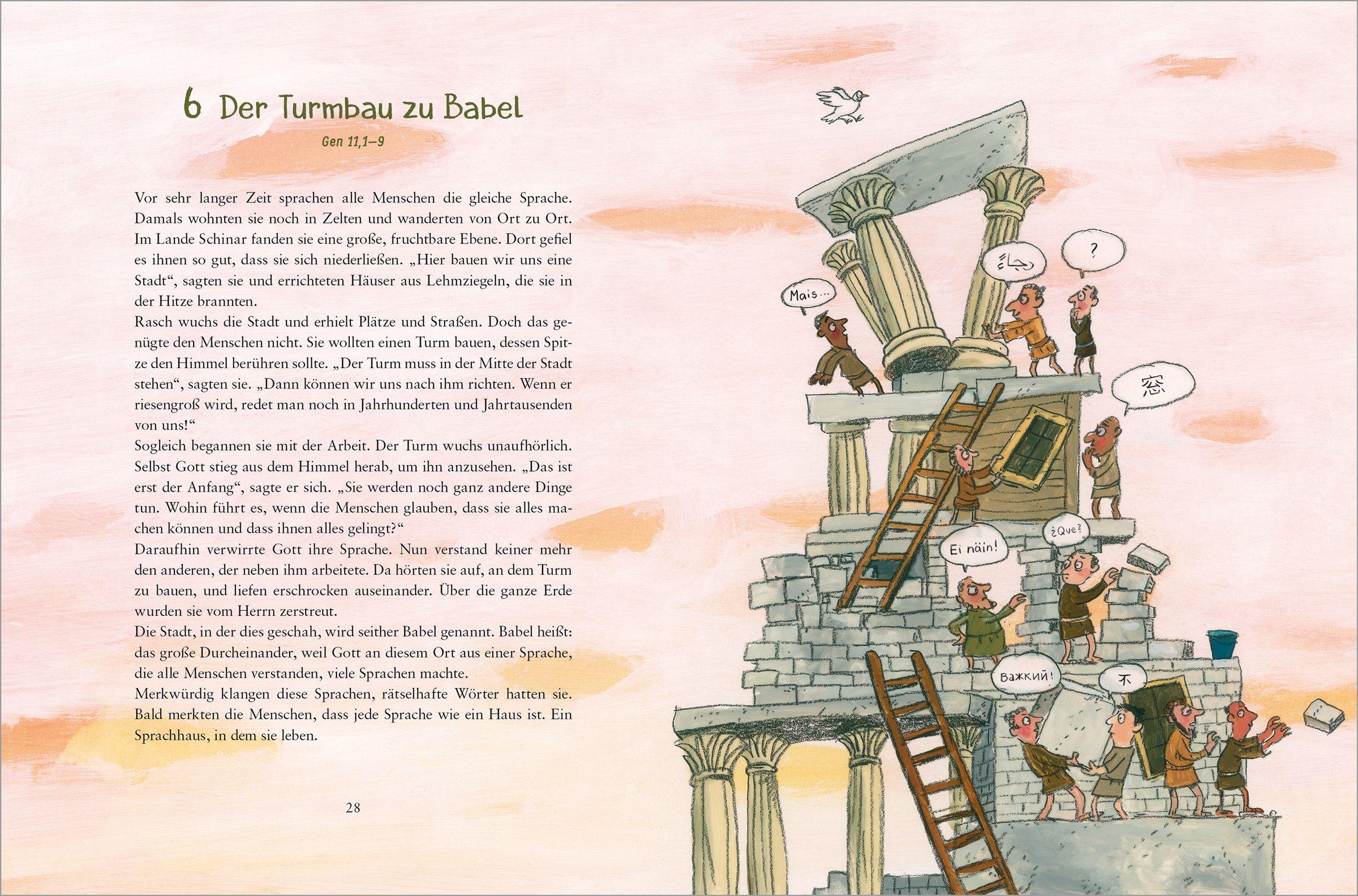 Beispielinhalt (Bild) Herders Bibel zur Erstkommunion