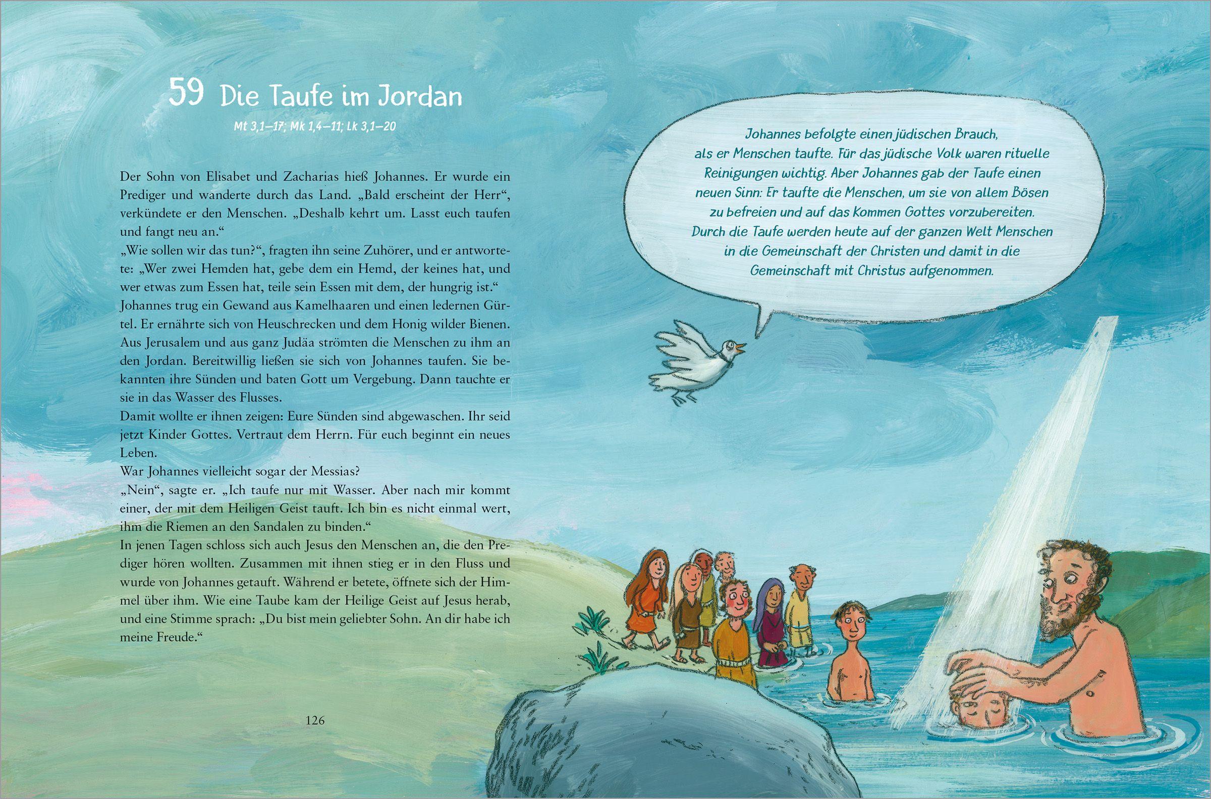 Beispielinhalt (Bild) Herders Bibel zur Erstkommunion