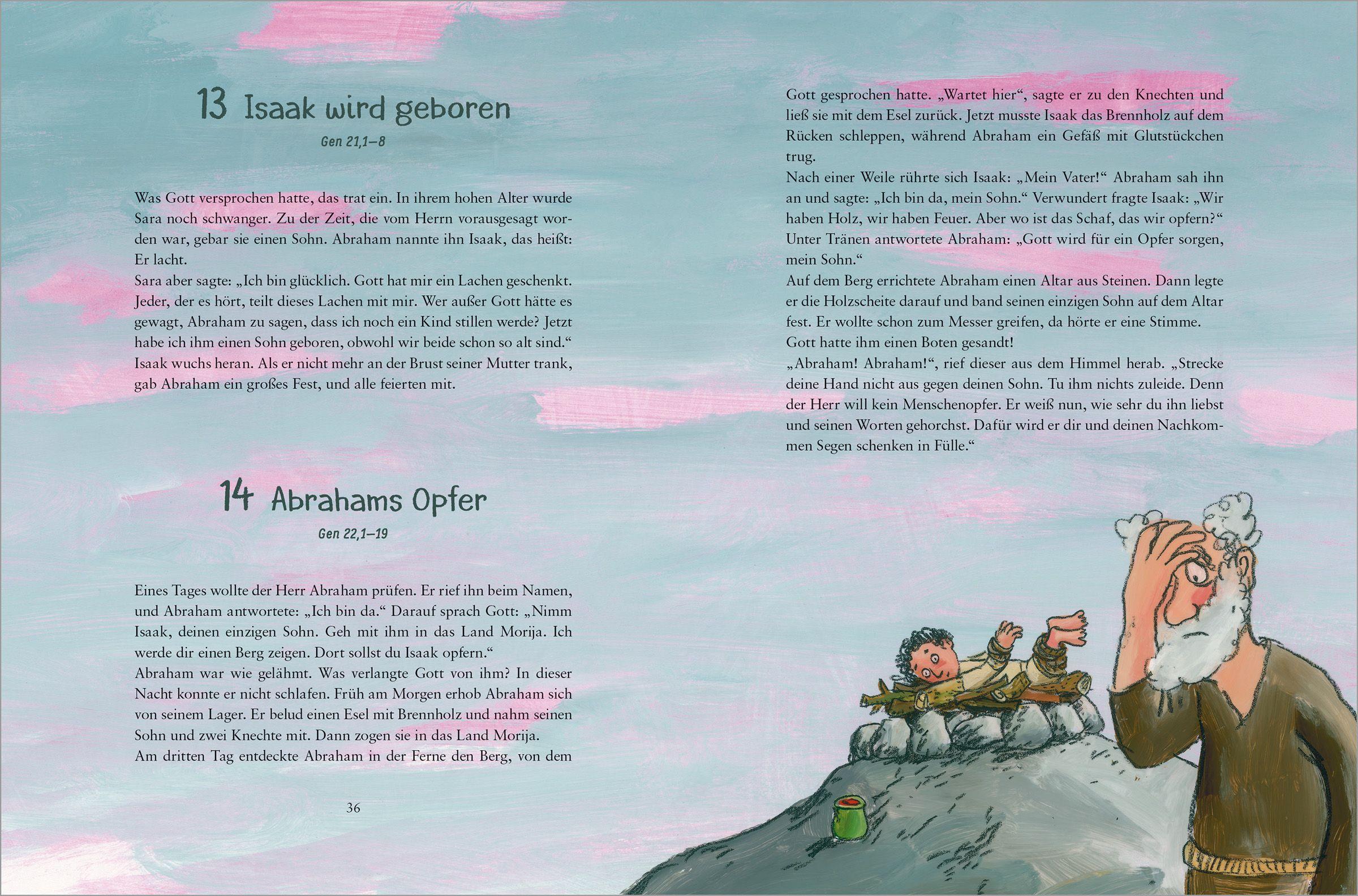 Beispielinhalt (Bild) Herders Bibel zur Erstkommunion