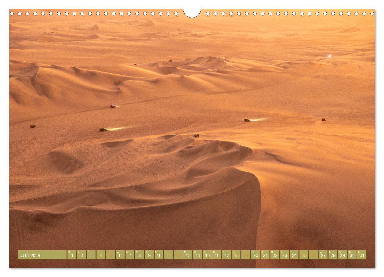 Beispielinhalt (Bild) Peru - Bunte Vielfalt von Machu Picchu bis zur Atacama Wüste (Wandkalender 2026 DIN A3 quer), CALVENDO Monatskalender