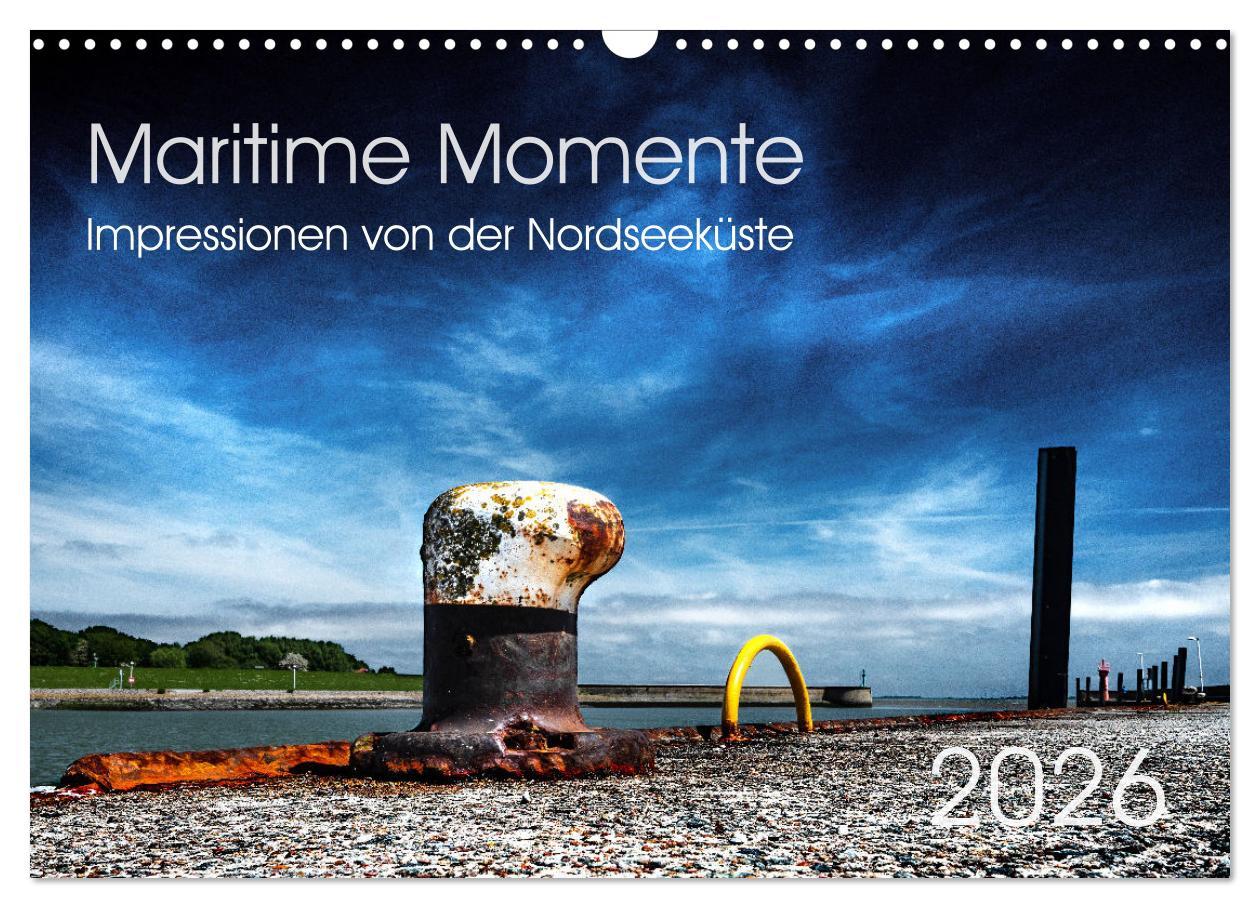 Vorderes Coverbild Maritime Momente (Wandkalender 2026 DIN A3 quer), CALVENDO Monatskalender