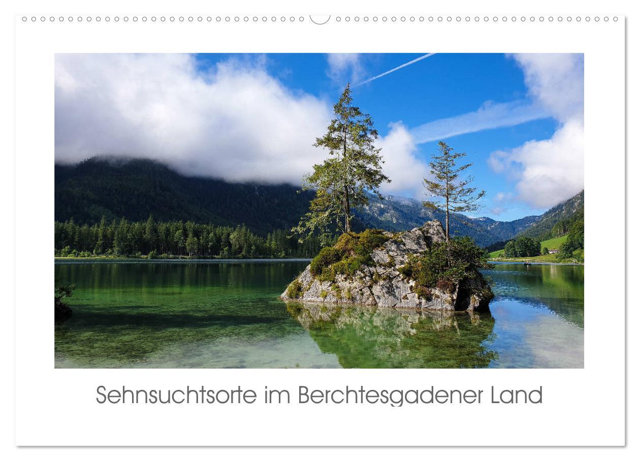 Vorderes Coverbild Sehnsuchtsorte im Berchtesgadener Land (Wandkalender 2026 DIN A2 quer), CALVENDO Monatskalender