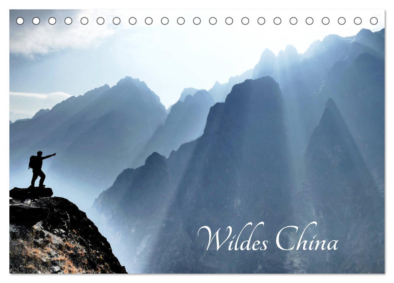Vorderes Coverbild Wildes China (Tischkalender 2026 DIN A5 quer), CALVENDO Monatskalender